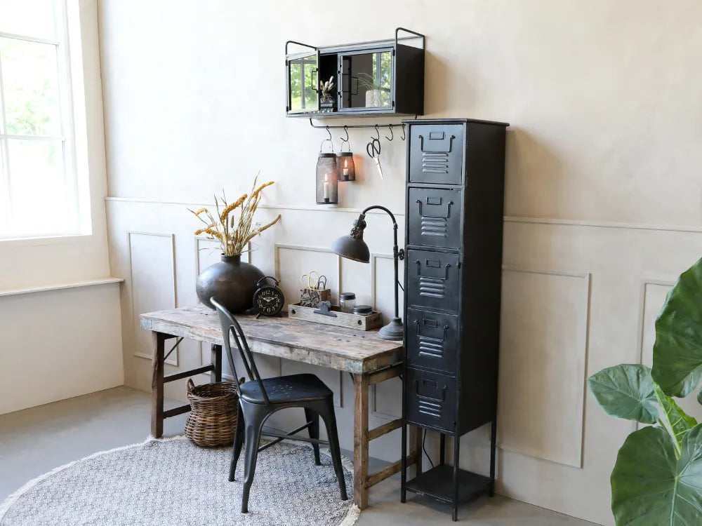 Chic Antuque - Factory Bordlampe antique sort