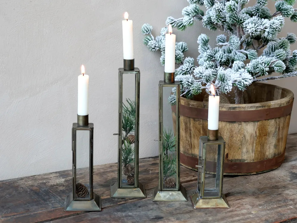 Chic Antique - Lysestage til bedelys, H22