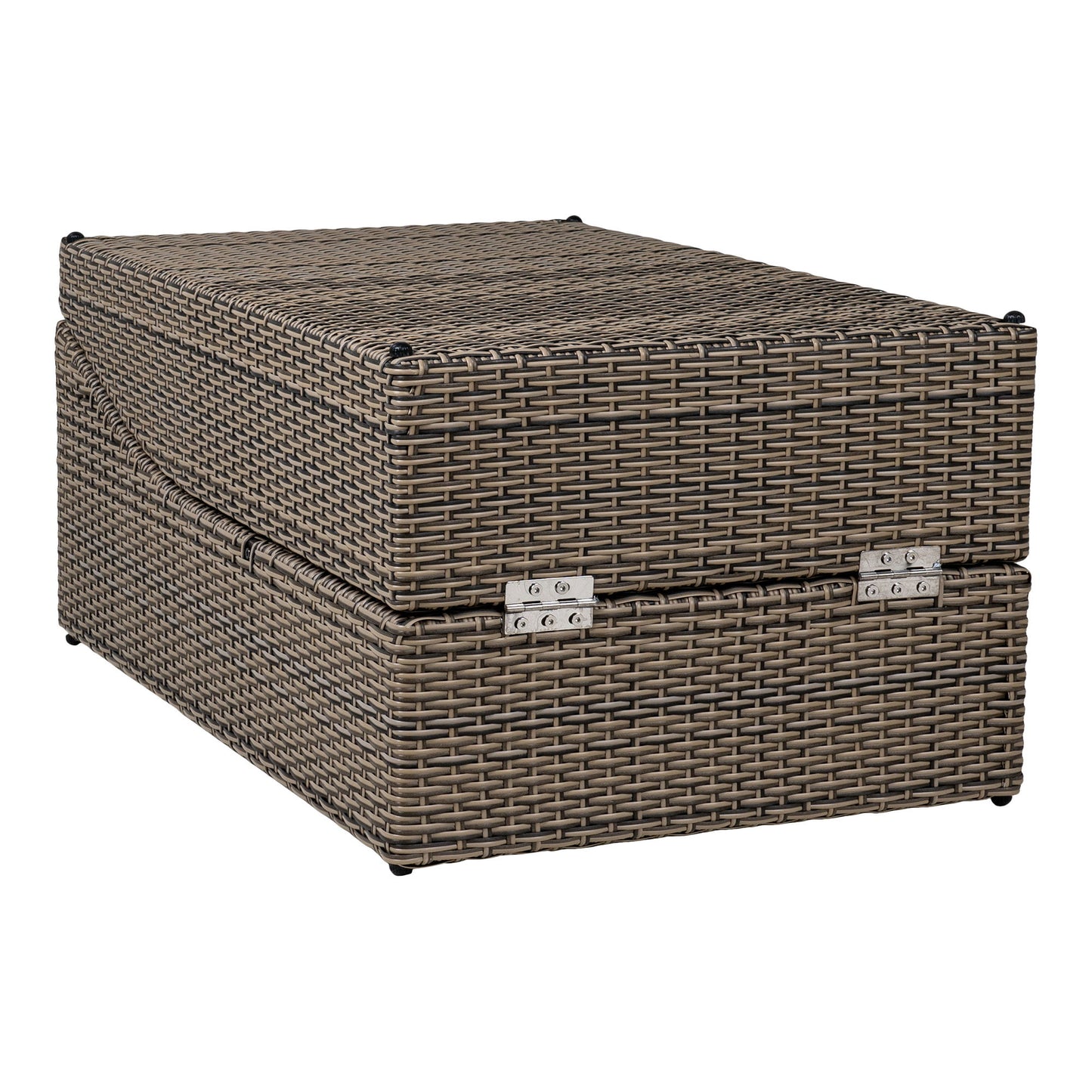 House Nordic - Split Solseng, polyrattan/polyester, kubu grå, inkl. hynde