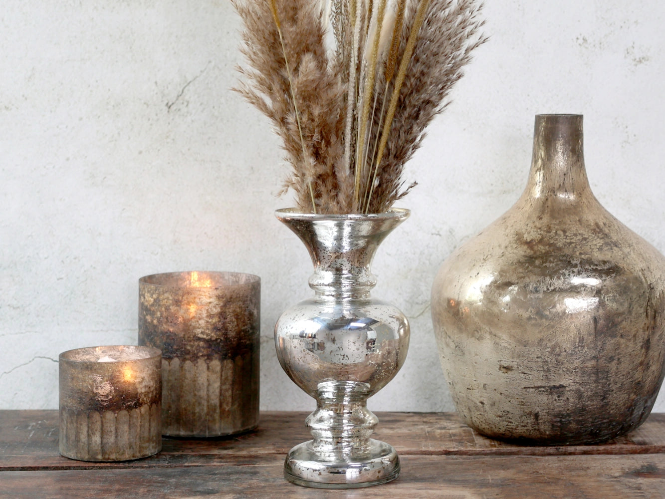 Chic Antique - Vase, fattigmandssølv