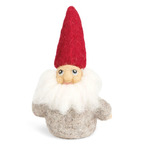 Nisse, lille, grå, stående, Visti