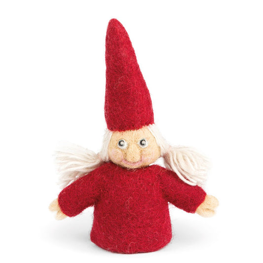 Nisse lille, rød, stående, Alice