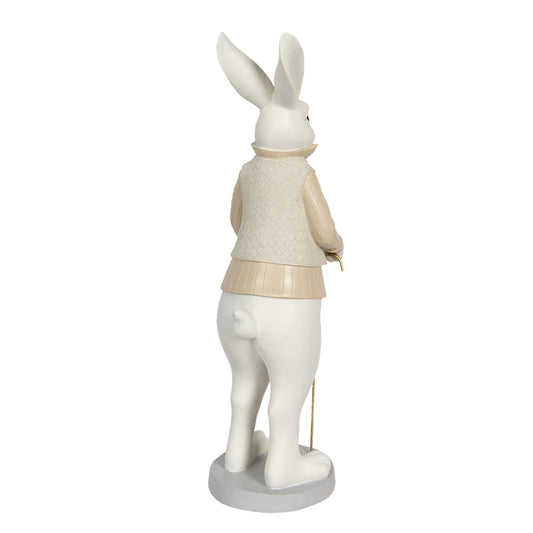 Clayre & Eef - Statue kanin med stok