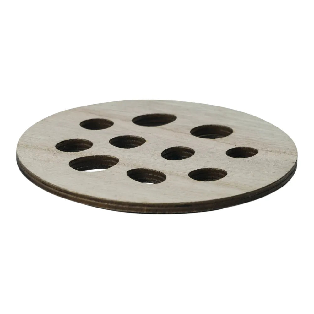 Speedtsberg - Træfiner top til glas, naturfarve