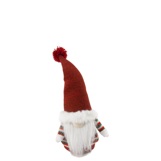 Godtbergsen Julemand med Stribet Trøje Figur H25 cm