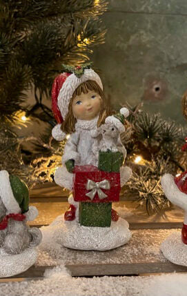 Godtbergsen - Pige med julegaver