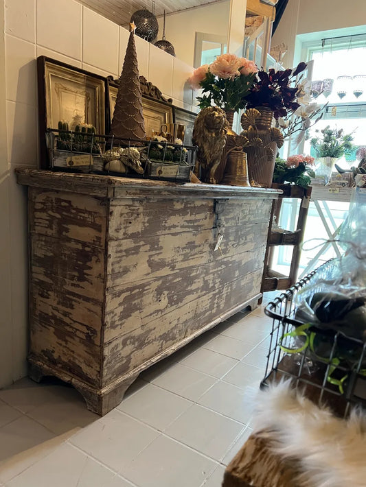 Clayre & Eef - Gammel Trækiste med God Patina