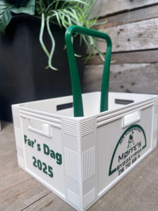 Kasse med Firmalogo eller logo efter eget valg