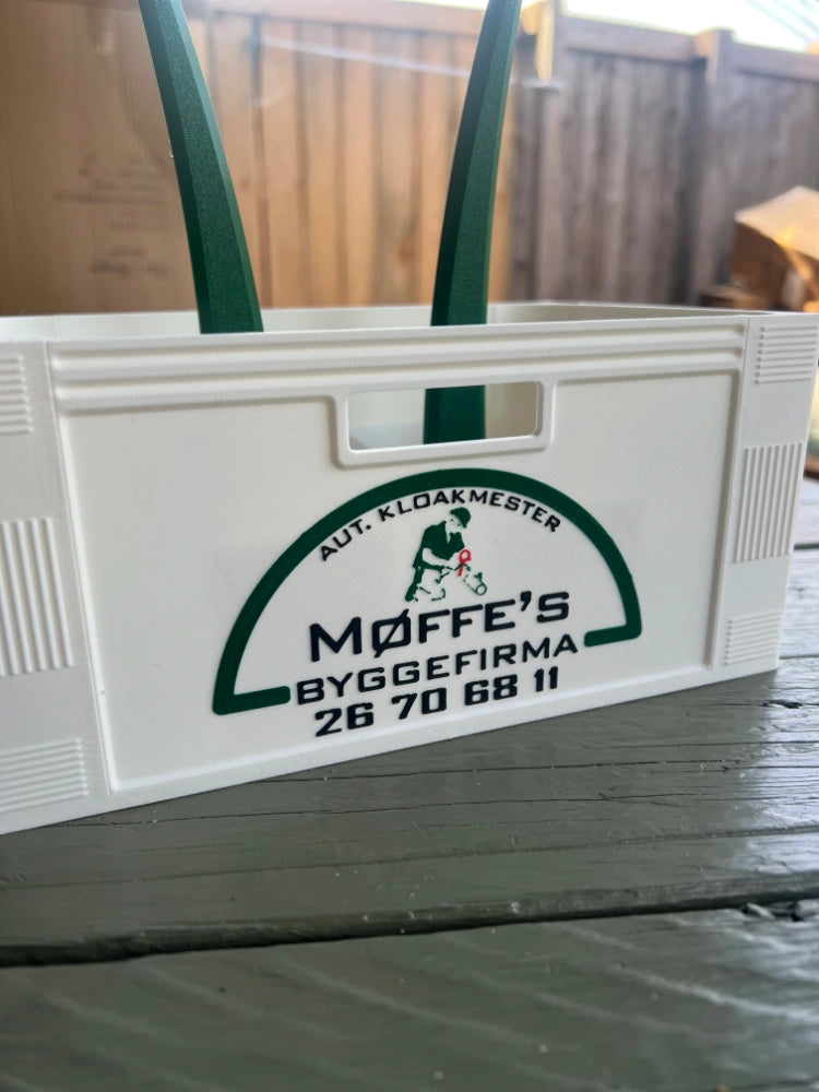 Kasse med Firmalogo eller logo efter eget valg