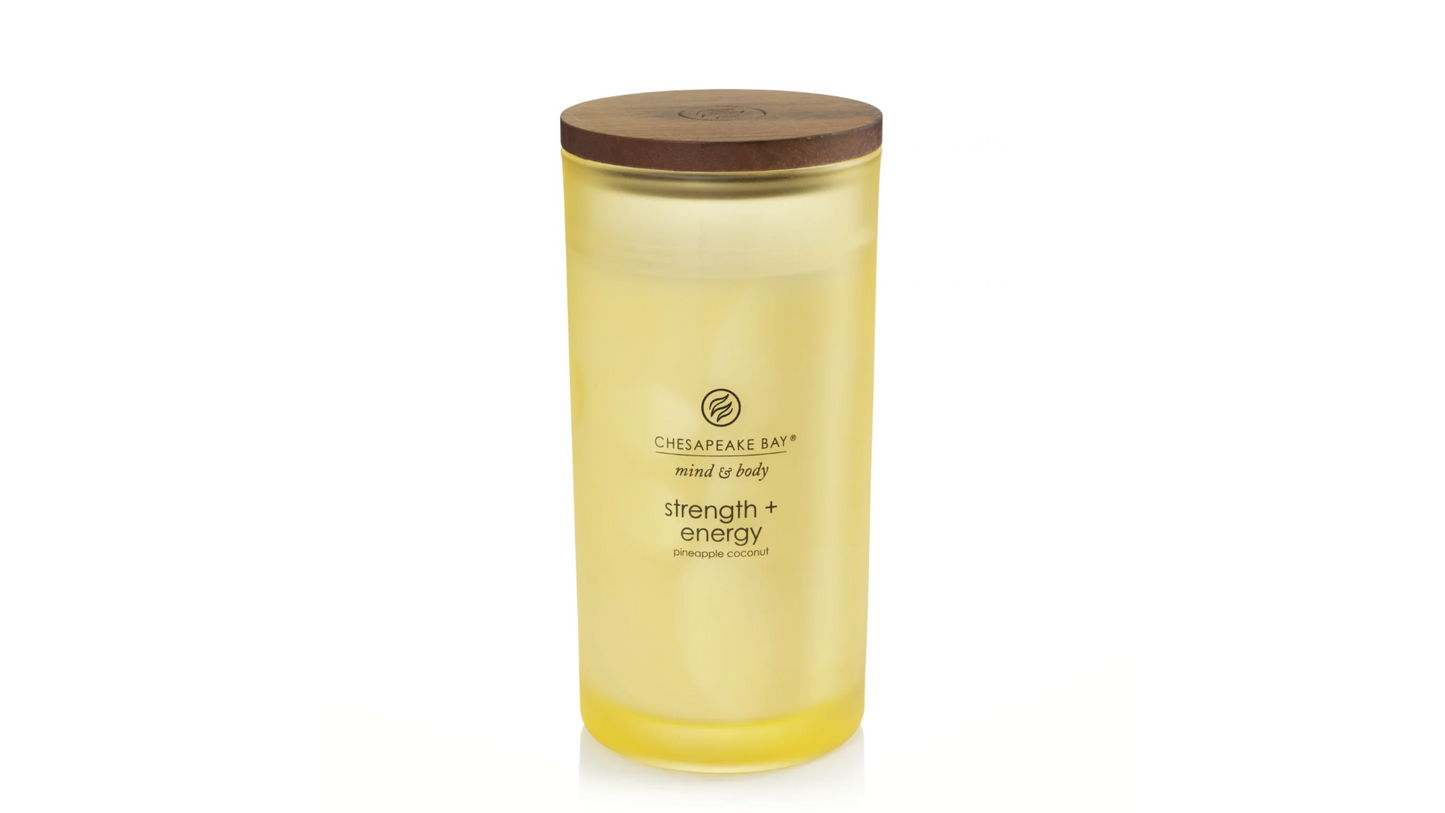 Chesapeake Bay Candle - Styrke + Energi (ananas kokosnød)