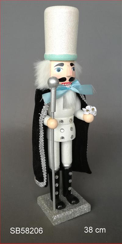 Asian House Engros - Nøddeknækker, Iskonge H38 cm