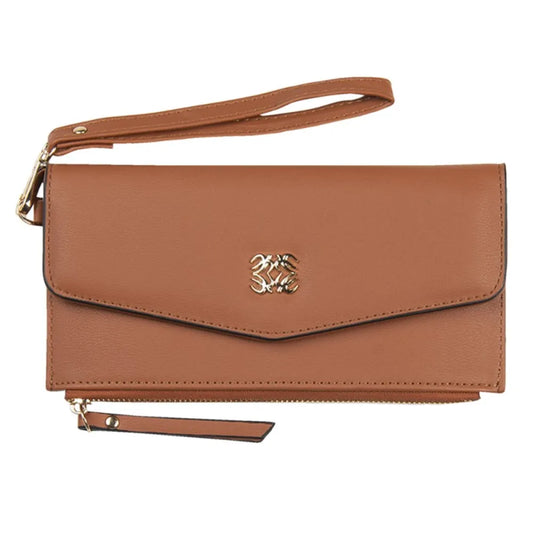 Clayre & Eef Håndtaske i Kunstlæder Varm Brun L20 H10 cm