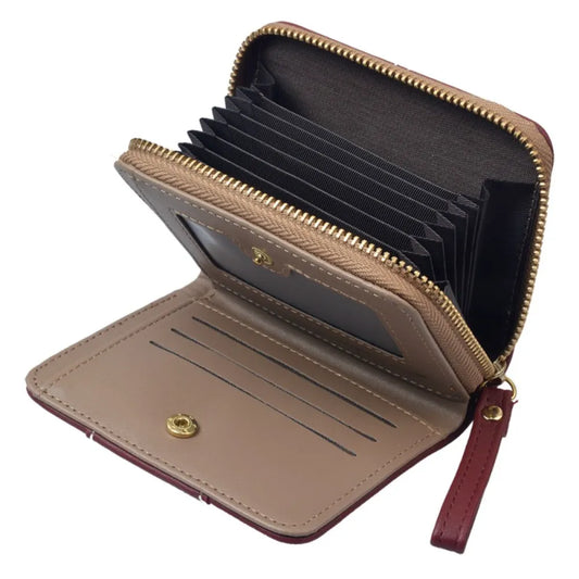 Clayre & Eef Levende Rød Håndtaske i Kunstlæder 19x10x3 cm