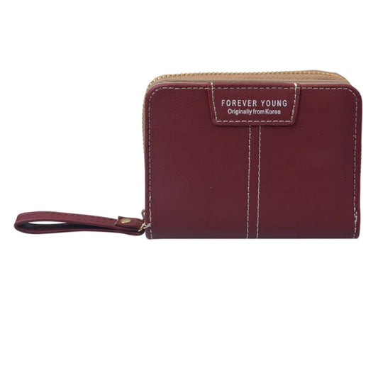 Clayre & Eef Levende Rød Håndtaske i Kunstlæder 19x10x3 cm