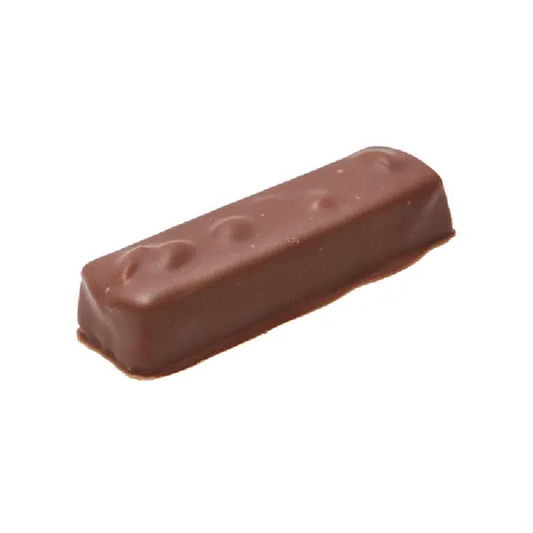 Aalborg Chokoladen, Marcipanstang med saltet peanuts overtrukket med lyst chokolade.