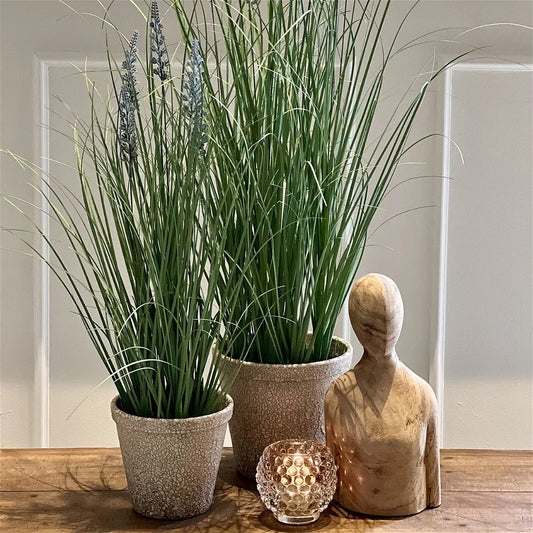 Speedtsberg Artificial Lavender in Plastic Pot, H60cm - Natural Decoration
