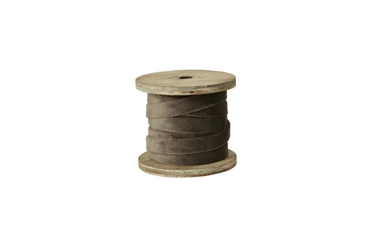 Speedtsberg - Velour bånd på/trærul.3m Dark grey