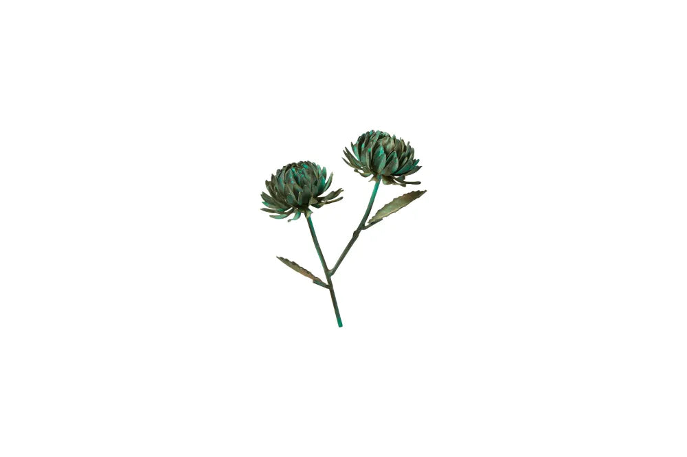 Speedtsberg - Flower metal, antique green