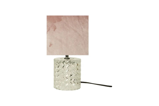 Speedtsberg - Dida table lamp H29cm glass, Clear/Rose