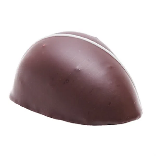 Aalborg Chokoladen, Marcipanæg Pistacie marcipan med mørk chokolade.