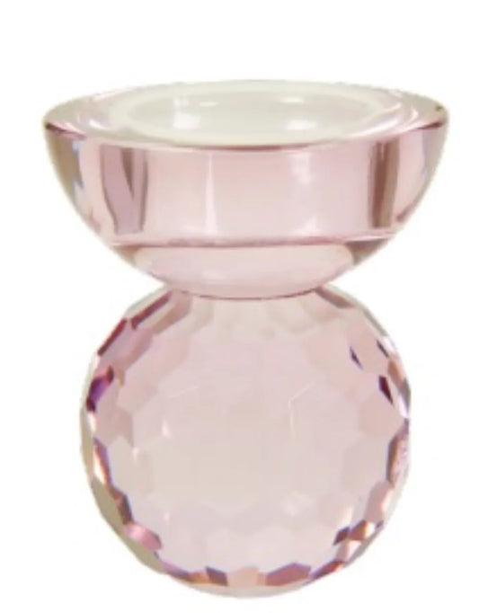 Speedtsberg Cleo Krystalfyrfadsstage D7xH9cm i Klar/Amber/Rose