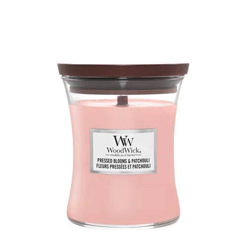 WoodWick - Medium Hourglass - Pressed Blooms &amp; Patchouli