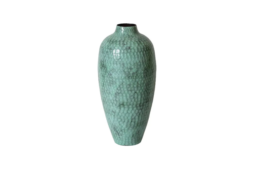 Speedtsberg - Vase til dekoration m/motiv, antik grøn