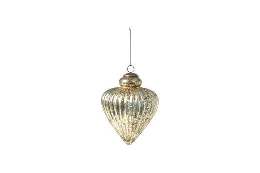 Speedtsberg Glas Ornament 17cm - Antik Guld