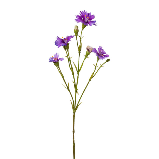 Barbara Kunstig Nellike, Lilla, H60 cm - Realistisk Kunstig Blomst