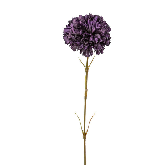 Barbara - Purple carnation, H50 cm - Artificial flower