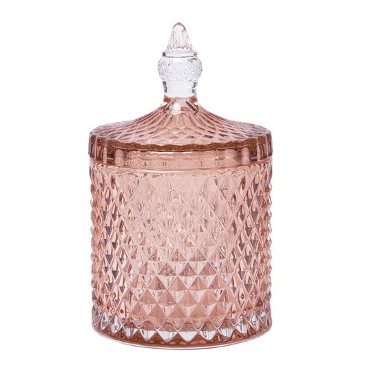 Speedtsberg -  Krukke m/låg D11x17cm glas Rosa
