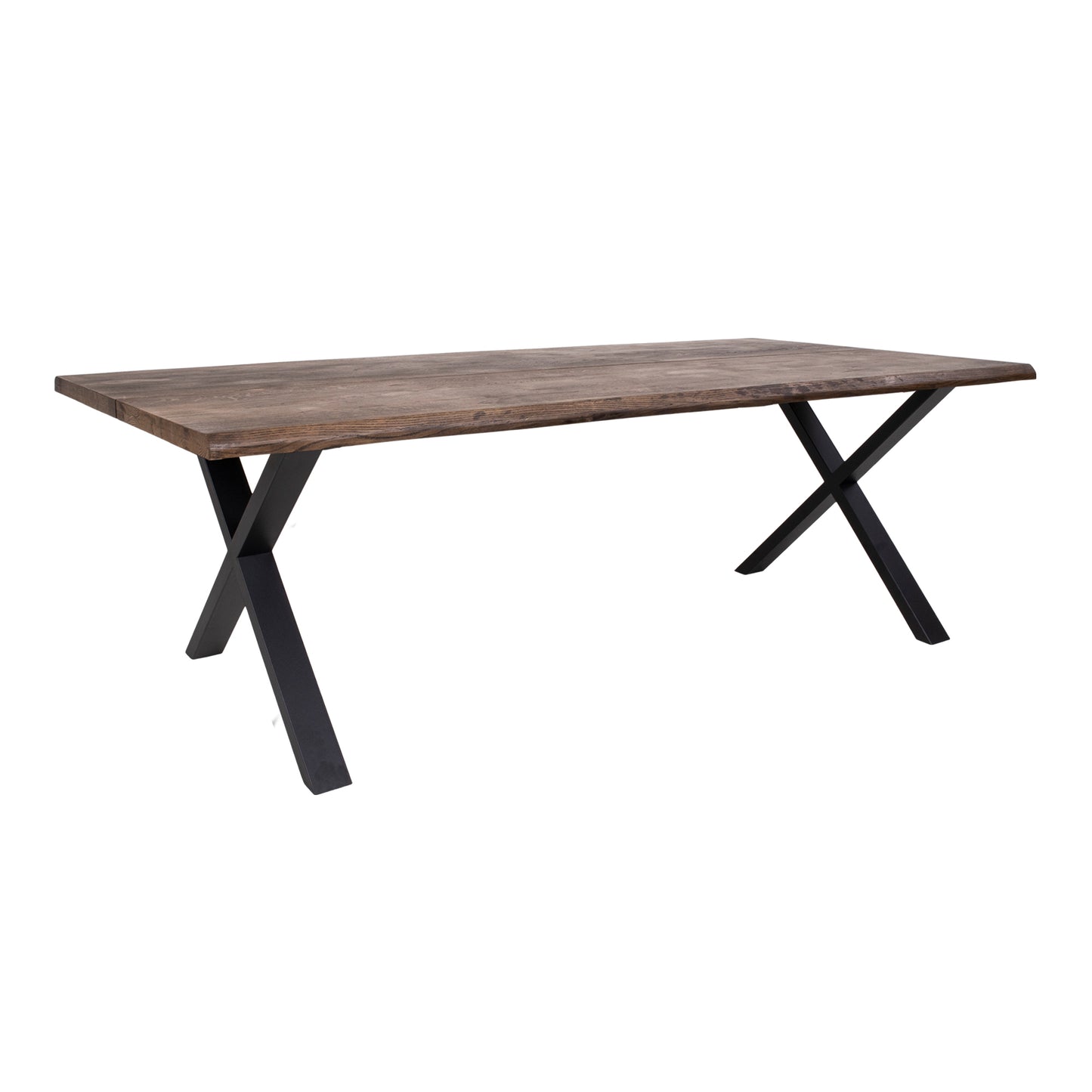 House Nordic - Toulon Dining table in smoked oiled oak with wavy edge