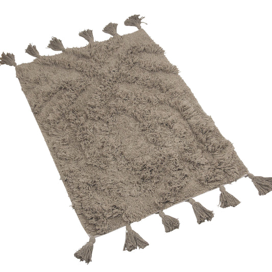 Fondaco MITZI Carpet, Flax colored 60x90 cm, 100% Cotton, 1700 GSM