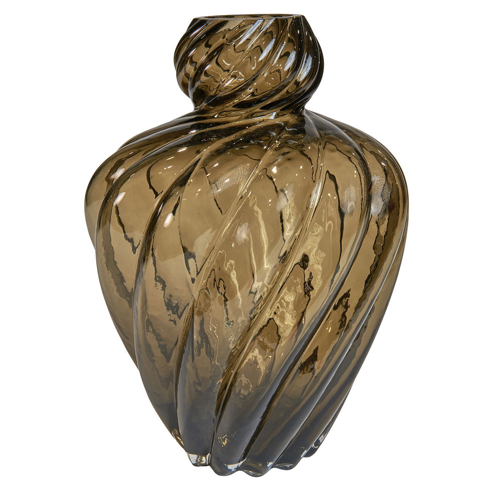 Speedtsberg - Vase art D21x30cm glas, Brun