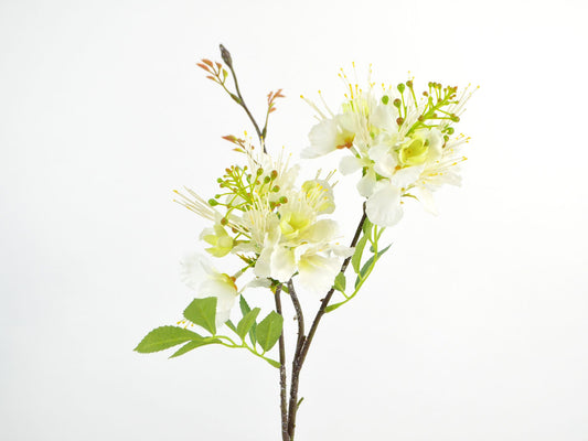 Deko Florale - Blomstergren, hvid