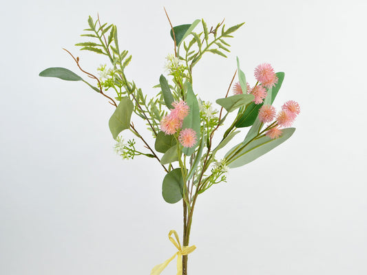 Deko Florale Acanthosphere Buket, Pink, 54 cm - Kunstig Dekoration