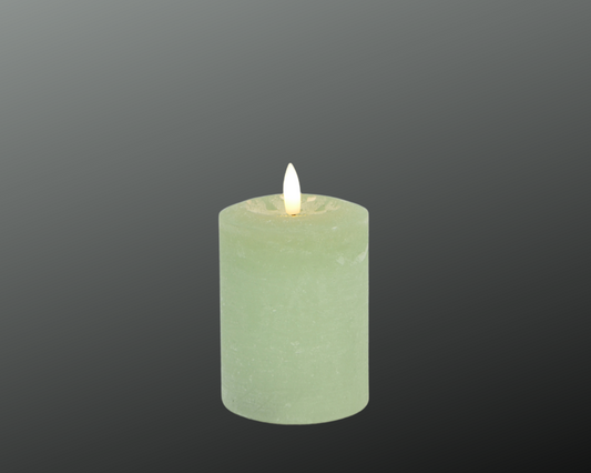 Deko Florale LED-lys, Grøn, D7.6xH16 cm