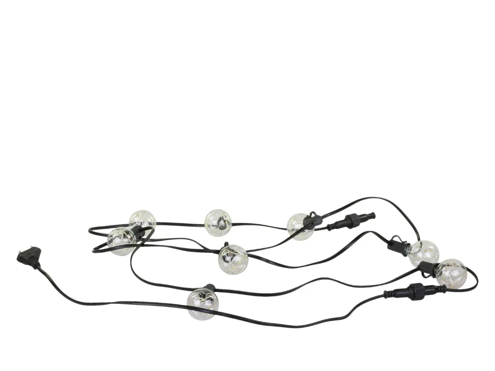 Chic Antique - Lyskæde m. lystråde LED pærer