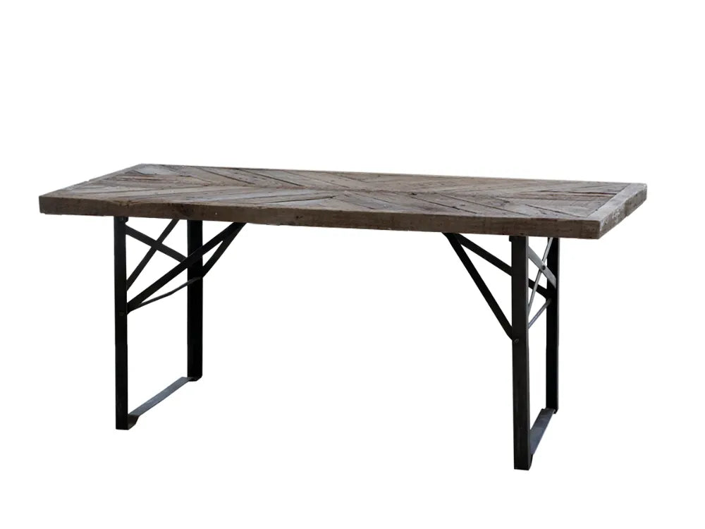 Chic Antique - Grimaud Dining table with wooden top