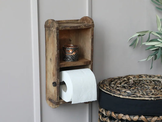 Chic Antigue - Toiletpapirholder af murstensform, natur