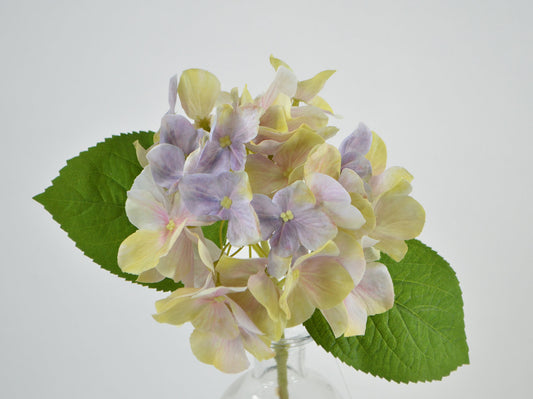 Deko Florale Lilla/Grøn Hortensia 33cm