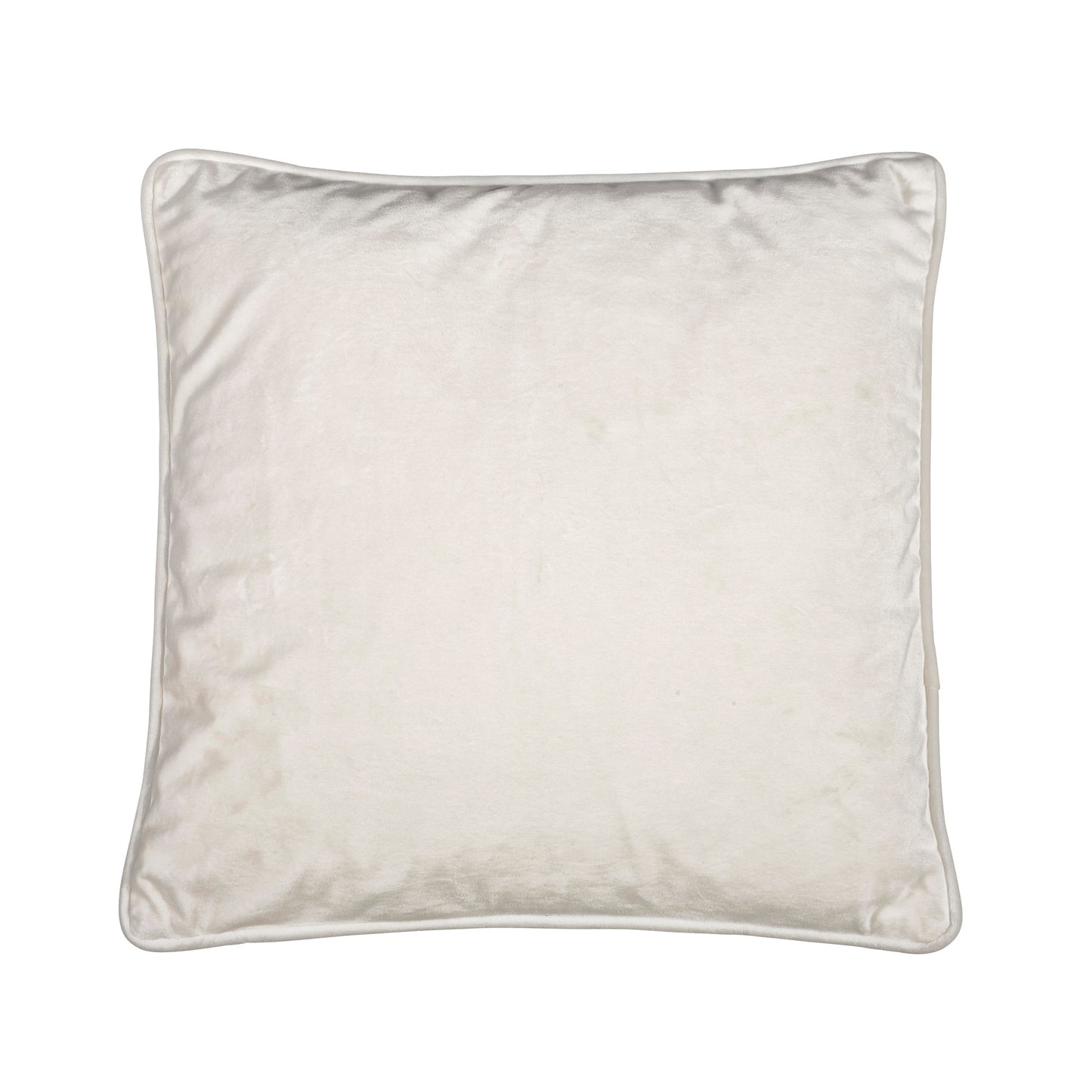 Fondaco VELVET Cushion cover in OffWhite Velor, 45x45 cm
