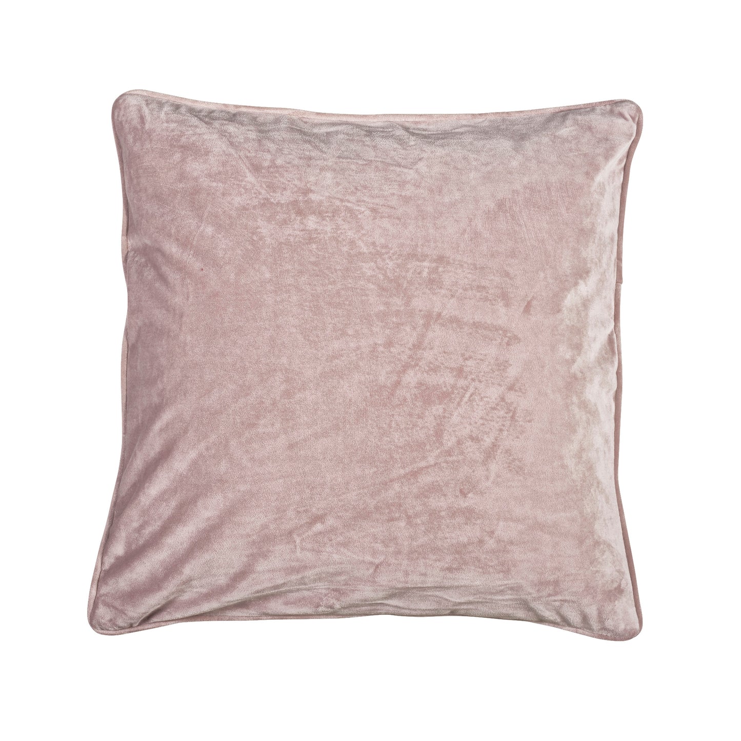 Fondaco VELVET Cushion cover in Pink Velour, 45x45 cm