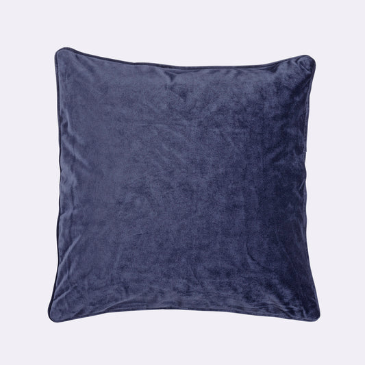 Fondaco Velor Cushion Cover 45X45cm in Marine Blue