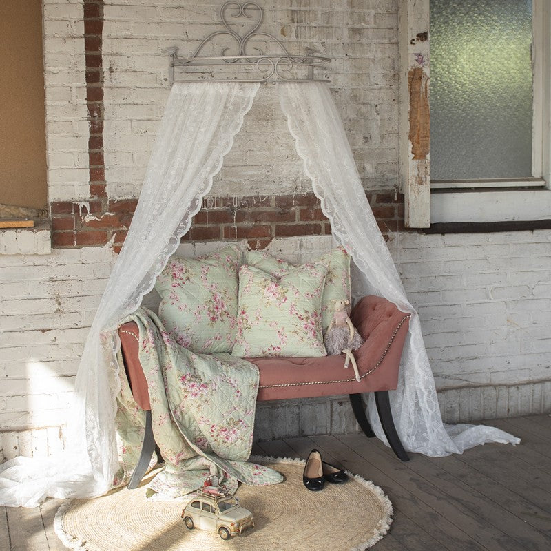 Clayre &amp; Eef - Bed canopy Antique white
