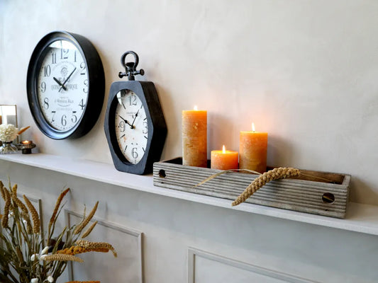 Chic Antique - VægUr, antique sort