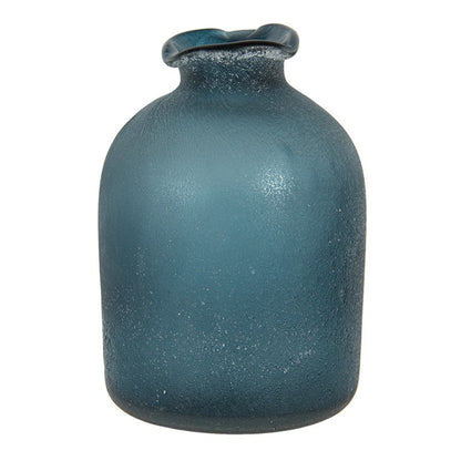 Clayre & Eef - Vase Blå glasvase