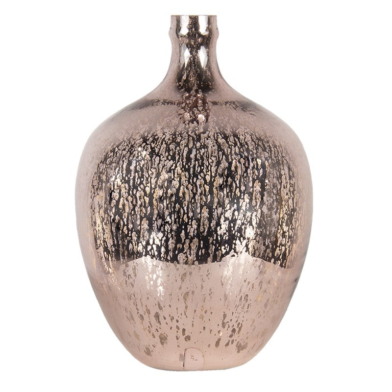 Clayre &amp; Eef - Vase Pink glass round