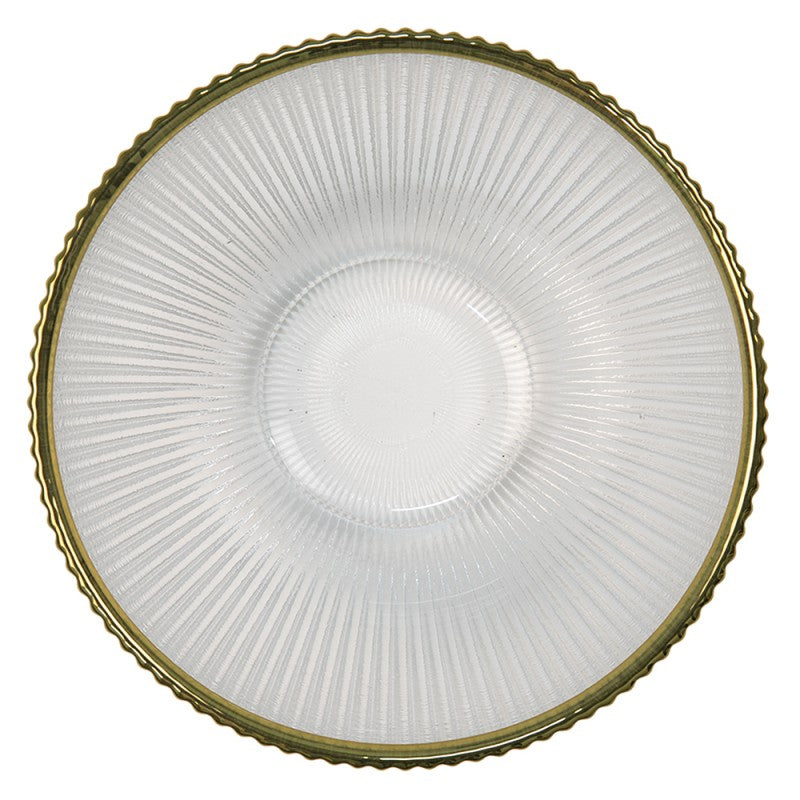 Clayre &amp; Eef - Glass serving bowl