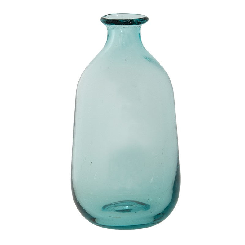 Clayre & Eef - Vase Blå glasvase